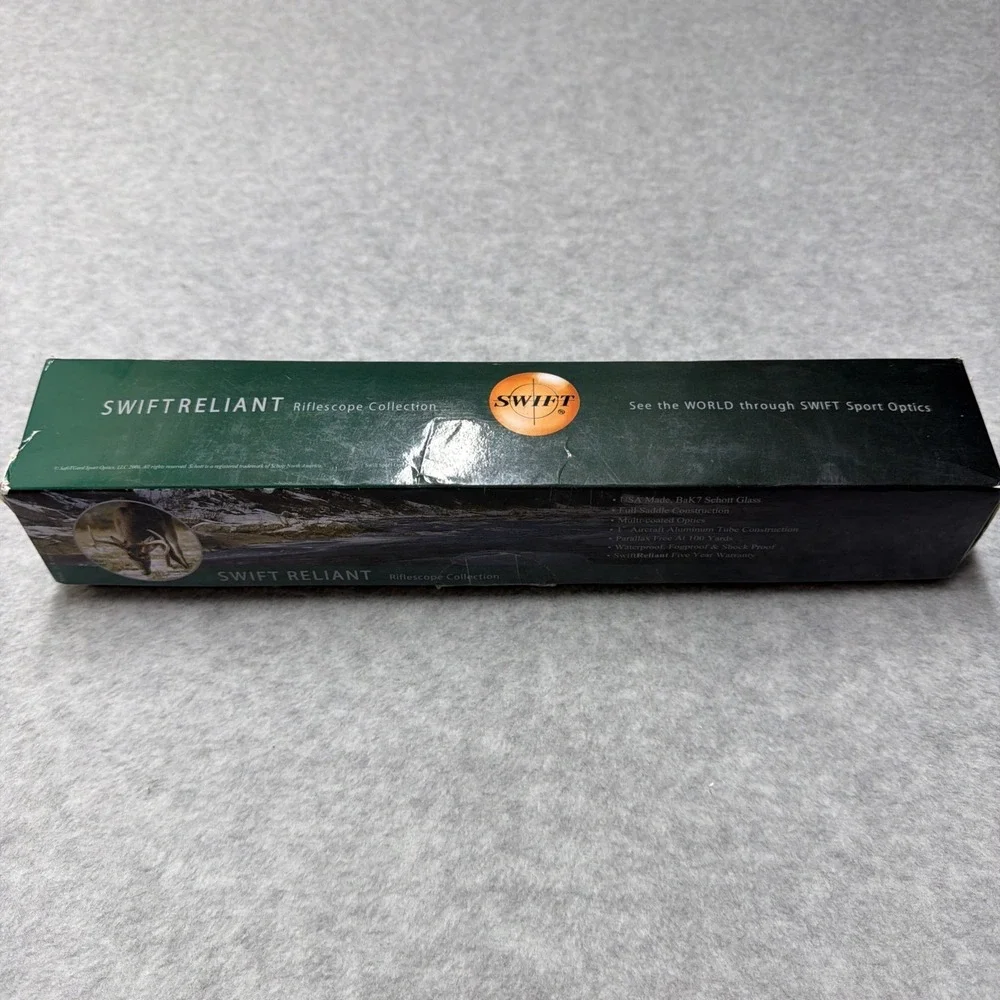 Swift Reliant 4x40mm Rifle Scope Black SR653M Fogproof